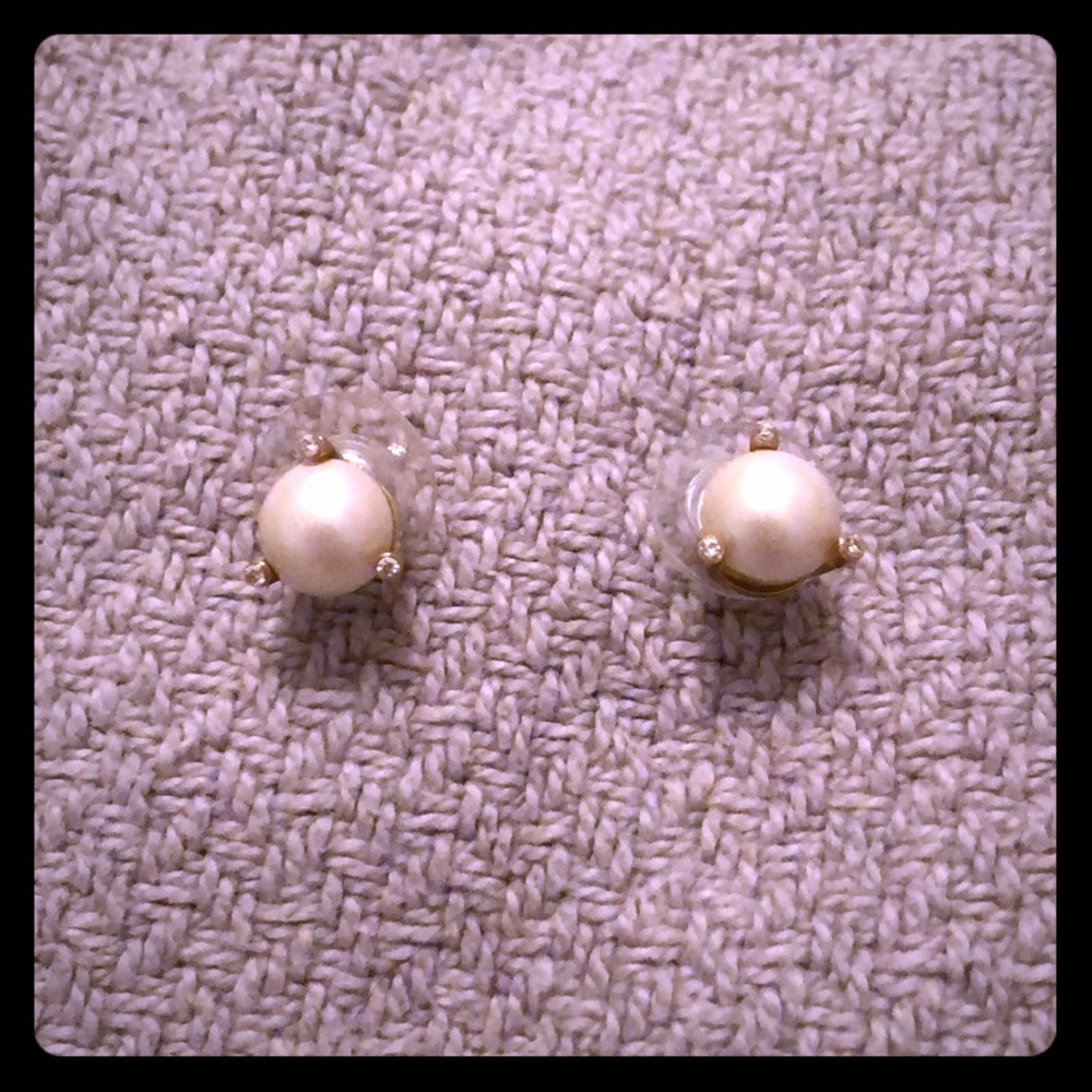 Kate Spade Rise and Shine collection pear earrings